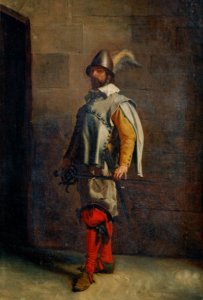 Huguenot, 19. století. od Jean Louis Ernest Meissonier