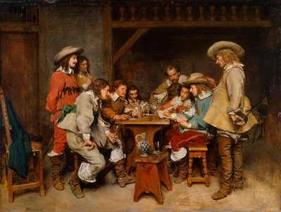 „Nevinní a ostřiče karet“, 1861 od Jean Louis Ernest Meissonier