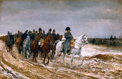 „Kampaň Francie 1814“, 1864 od Jean Louis Ernest Meissonier