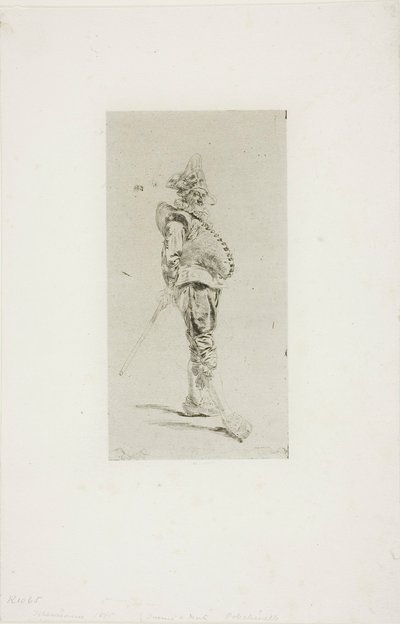 Punchinello od Jean Louis Ernest Meissonier