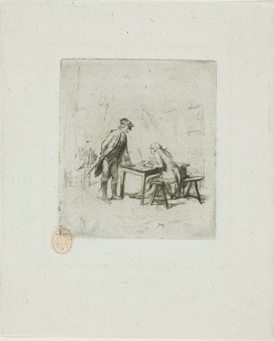 Seržant Reportér od Jean Louis Ernest Meissonier