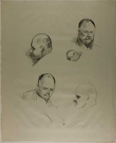Ambroise Vollard, Čtyři skici od Jean Louis Forain