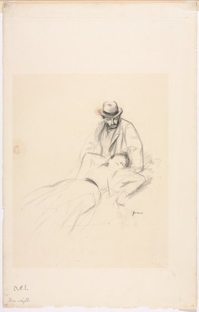 Idyla, čtvrtá čtvrtina 19. století nebo první třetina 1900. od Jean Louis Forain