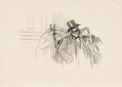 Na burze, c. 1900. od Jean Louis Forain