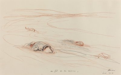 Podél Marny, 1918. od Jean Louis Forain