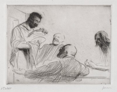 Předtím do Emauz. od Jean Louis Forain