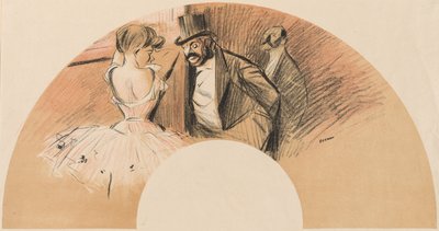 Fanoušek Baala Gawara od Jean Louis Forain