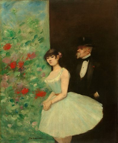 Zákulisí, c. 1880. od Jean Louis Forain