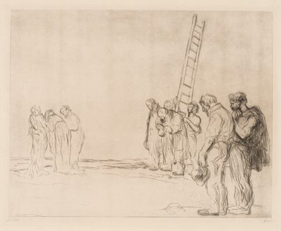 Kalvárie od Jean-Louis Forain