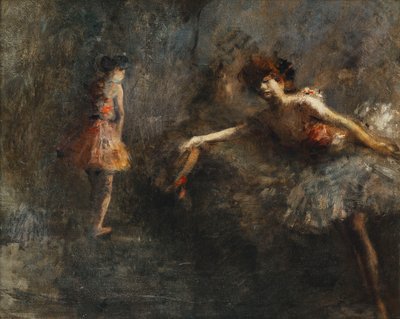 Cirkusoví umělci; Cirkusoví umělci, od Jean Louis Forain