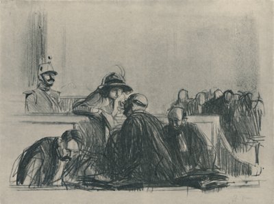 Právní rada, 1919 od Jean Louis Forain