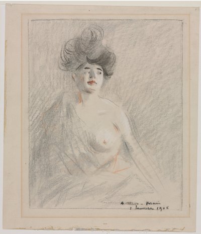 Kurtizána, 1906. od Jean Louis Forain