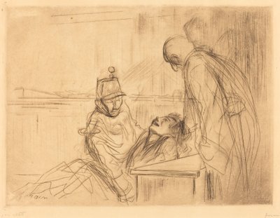 Mdloby při Slyšení od Jean Louis Forain