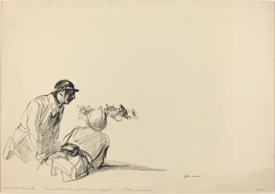 Německá záloha, c. 19141919. od Jean Louis Forain