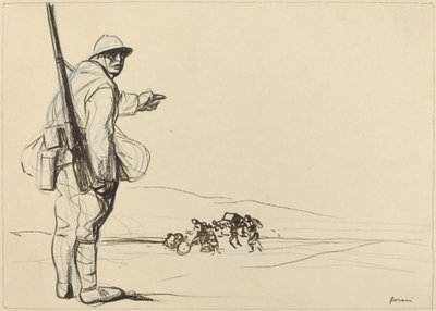 Deutscher Vormarsch von Jean Louis Forain