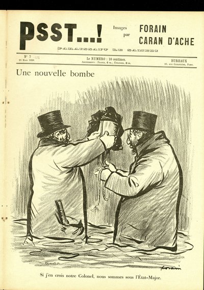 Ilustrace Jean-Louis Forain (1852-1931) v Psst...! od Jean Louis Forain