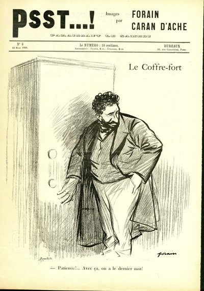 Ilustrace Jean-Louis Forain (1852-1931) v Psst...! od Jean Louis Forain