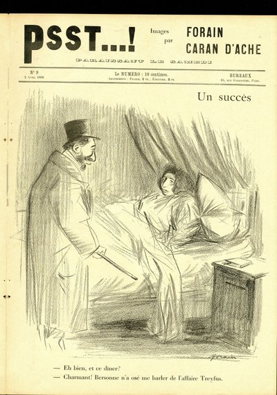 Ilustrace Jean-Louis Forain (1852-1931) v Psst...! od Jean Louis Forain