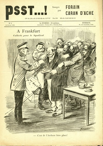 Ilustrace Jean-Louis Forain (1852-1931) v Psst...! od Jean Louis Forain