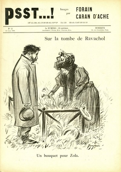 Ilustrace Jean-Louis Forain (1852-1931) v Psst...! od Jean Louis Forain