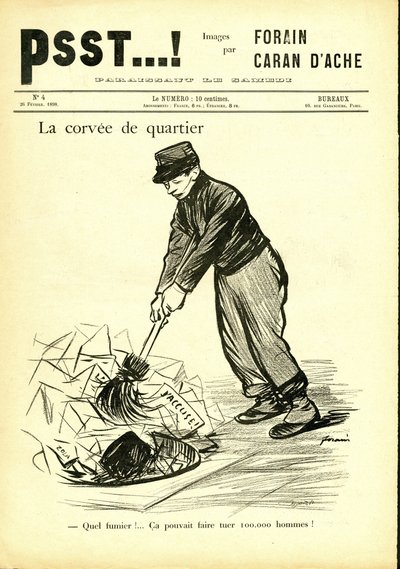 Ilustrace Jean-Louis Forain (1852-1931) v Psst...! od Jean Louis Forain