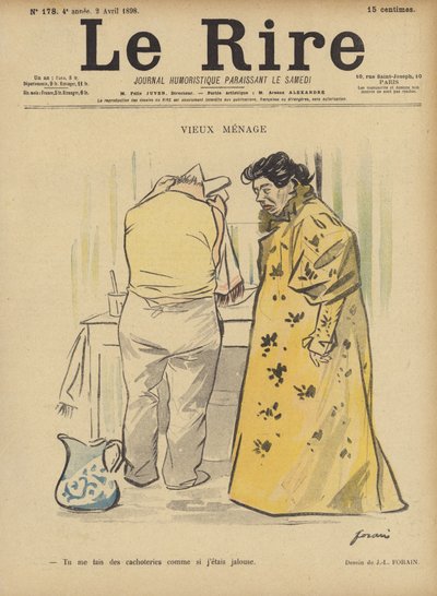 Ilustrace pro Le Rire od Jean Louis Forain