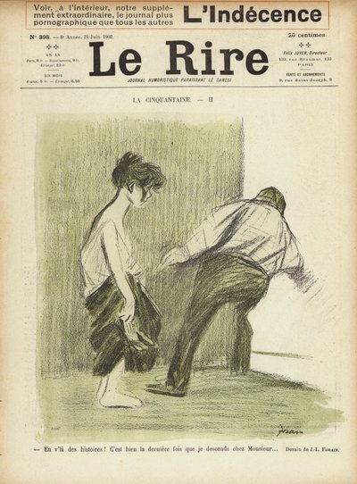 Ilustrace pro Le Rire od Jean Louis Forain