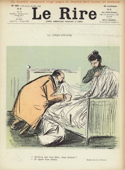 Ilustrace pro Le Rire od Jean Louis Forain
