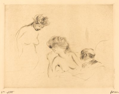 V soukromém pokoji (třetí deska) od Jean Louis Forain
