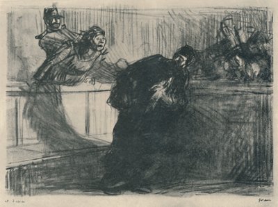 Inveighed Lawyer, 1919 od Jean Louis Forain