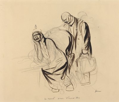 Le départ pour Versailles von Jean Louis Forain