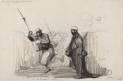 Vrácení povolení. -Ty padáš! od Jean Louis Forain
