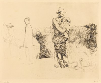 Lurdy, Transport ochrnutých od Jean Louis Forain