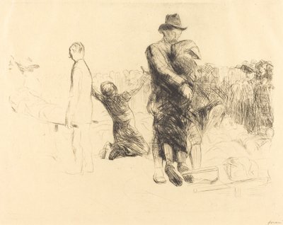 Lurdy, Transport ochrnutých od Jean Louis Forain