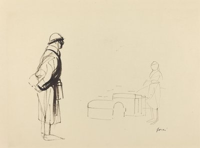 Poilu a sestra od Jean Louis Forain