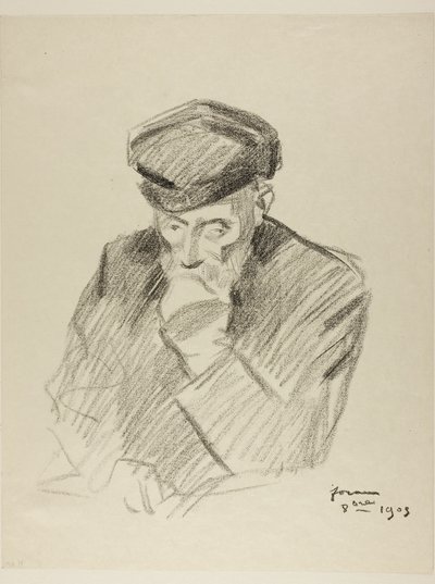 Portrét Renoira, Čtvrtá deska od Jean Louis Forain