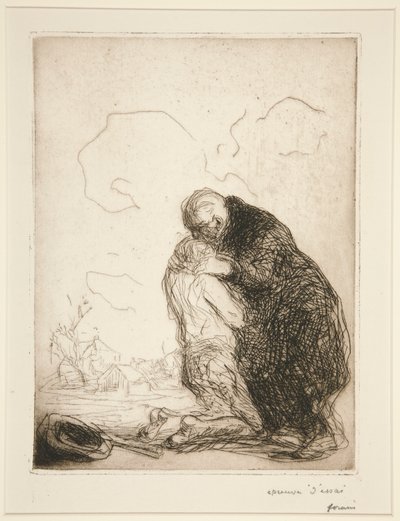 Návrat marnotratného syna od Jean Louis Forain