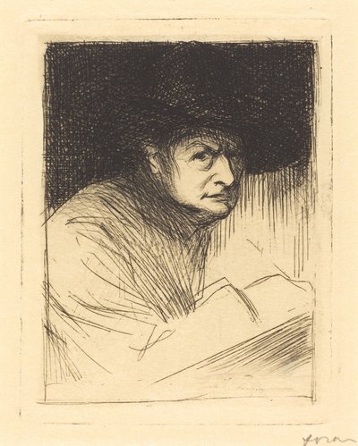Autoportrét od Jean Louis Forain