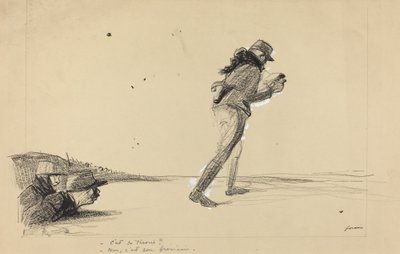 Vepředu. - To je jeho teorie? - Ne, to je jeho breviář. od Jean Louis Forain