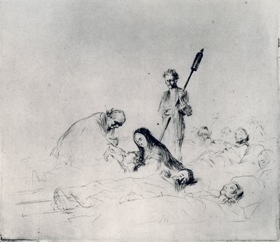 Die Kommunion der Patienten von Jean Louis Forain