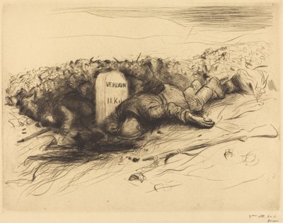 Konec - Verdun od Jean Louis Forain