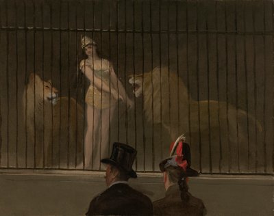 Krotitel lvů od Jean Louis Forain