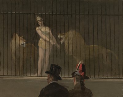 Krotitel lvů od Jean Louis Forain