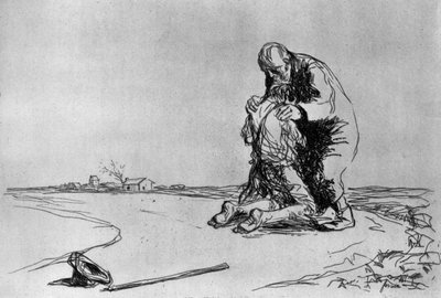 Návrat marnotratného syna, 1925. od Jean Louis Forain