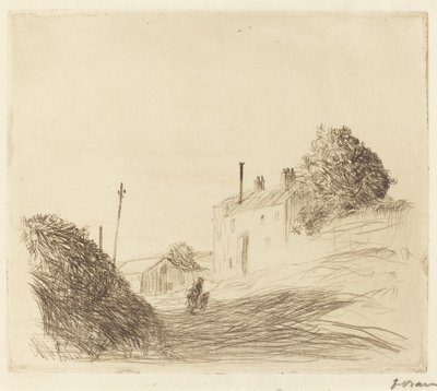 Cesta do Rocquencourtu od Jean Louis Forain