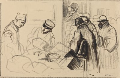 Vlak do Bernu od Jean Louis Forain