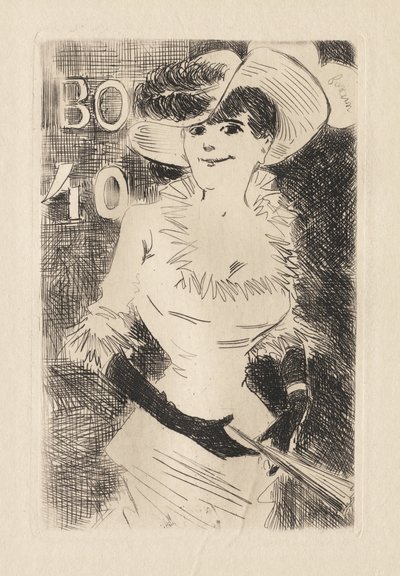 Chodec od Jean Louis Forain
