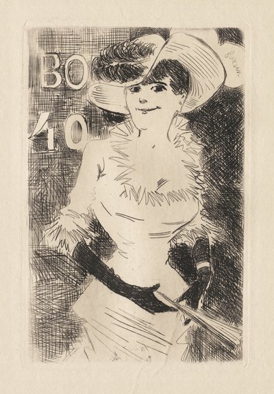The Walker, 1880-86. od Jean Louis Forain