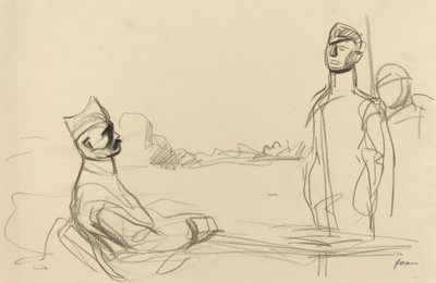 Auf dem Weg zur Gerechtigkeit, ca. 1914-1919 von Jean Louis Forain