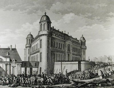 Děla převezena z Chantilly do Paříže, 9. srpna 1789 od Jean Louis Prieur